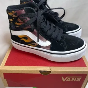 new vans flame filmore high top 11 youth old school lace up sneaker shoe retro