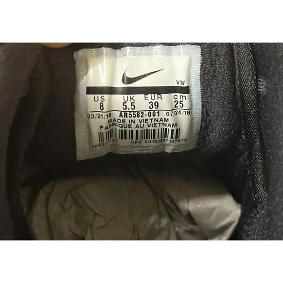 New Women’s Nike Roshe G Tour Golf‎ Cleats Shoes Black Bronze AR5582-001 Sz 8