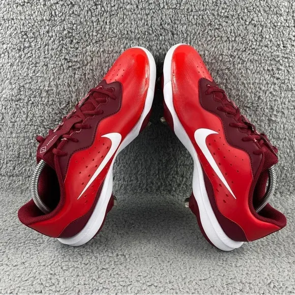 NEW NIKE ALPHA Huarache Varsity 4 Metal Baseball Cleats Mens 10 Athletic Sneaker