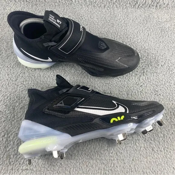 NEW NIKE FORCE Air Zoom Trout 8 Elite Baseball Cleats Mens 9 Shoes Game Black‎