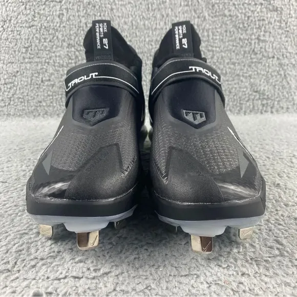 NEW NIKE FORCE Air Zoom Trout 8 Elite Baseball Cleats Mens 9 Shoes Game Black‎
