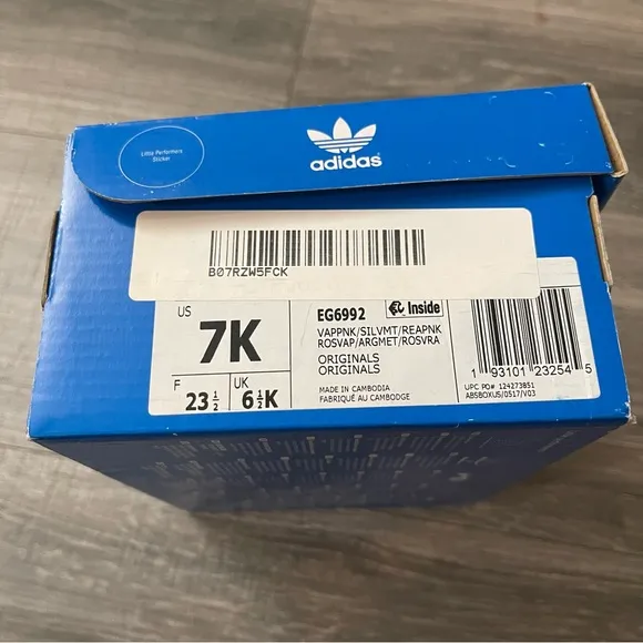 NIB Adidas Originals Nite Joggers El 1 Pink Shoes Toddler Size 7