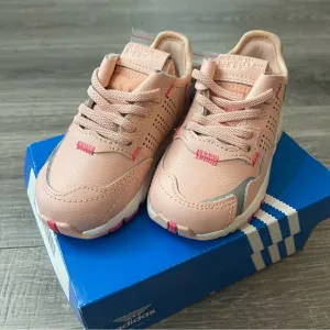 NIB Adidas Originals Nite Joggers El 1 Pink Shoes Toddler Size 7
