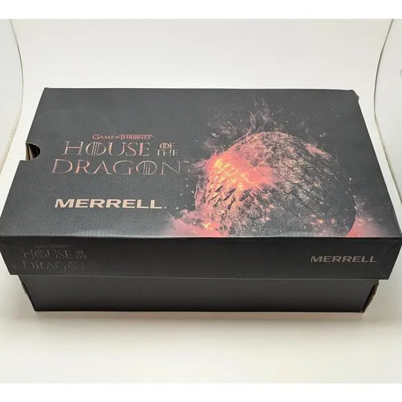 NIB Mens Merrell Moab Speed 2 X HOTD Green House of the Dragon Shoes Size 10.5