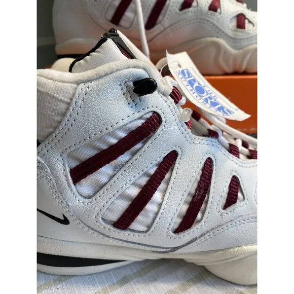 NIB - Nike Air Web Lite 171048-101 White Black Red Women’s Mid Sneakers Size 9