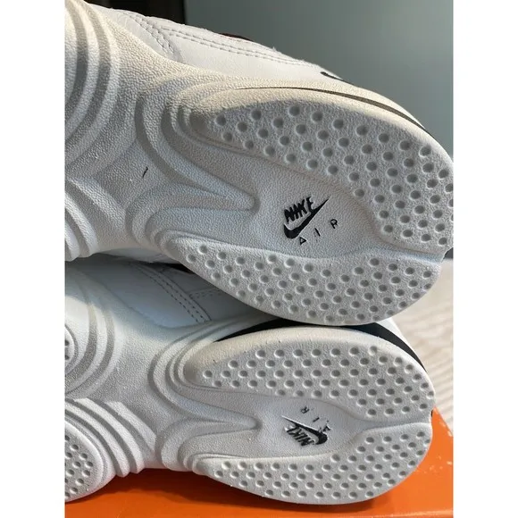 NIB - Nike Air Web Lite 171048-101 White Black Red Women’s Mid Sneakers Size 9