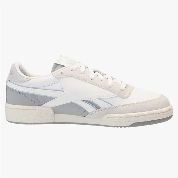 NIB Reebok Club C Revenge Unisex Tennis Shoes 👟 Grey &amp; Chalk size 6.5 EUR 38.5