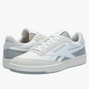 NIB Reebok Club C Revenge Unisex Tennis Shoes 👟 Grey &amp; Chalk size 6.5 EUR 38.5