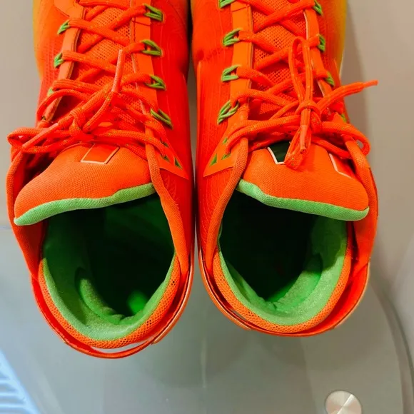 Nike 2014 Zoom Field General Miami Hurricanes 654859-831 Football Shoes Mens 13