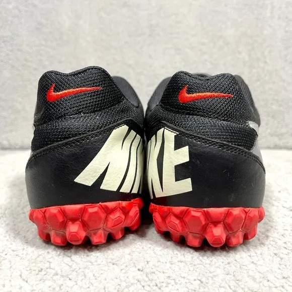 Nike 5 Bomba Mens Size 13 Soccer Football Shoes Black Gray Red 415130-003