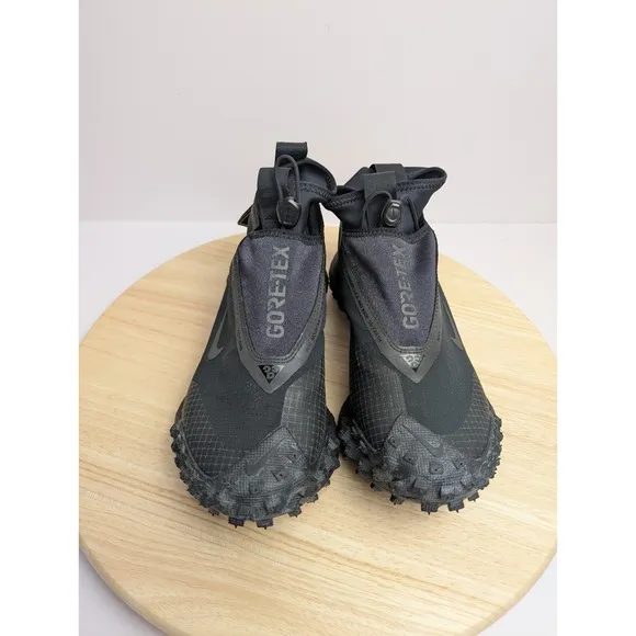 Nike ACG Mountain Fly Gore-Tex Mens Size 4.5 Shoes Black Grey CT2904-002 NEW