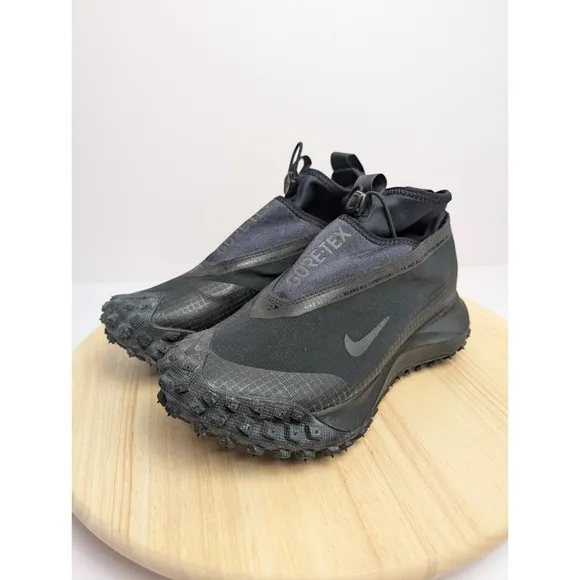 Nike ACG Mountain Fly Gore-Tex Mens Size 4.5 Shoes Black Grey CT2904-002 NEW