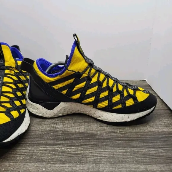 Nike ACG React Terra Gobe K2 LDV Mens Size 12 Shoes Yellow Black Blue Sneakers