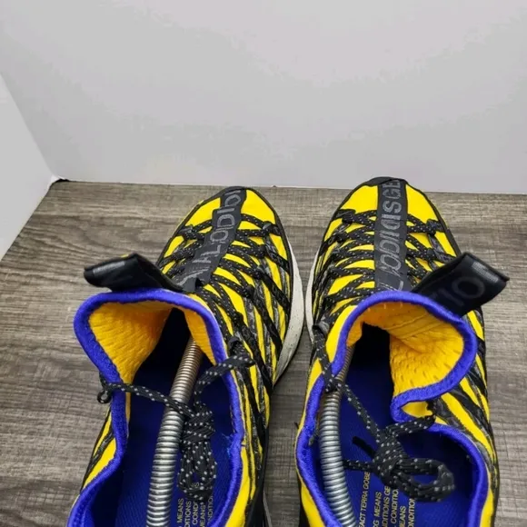 Nike ACG React Terra Gobe K2 LDV Mens Size 12 Shoes Yellow Black Blue Sneakers