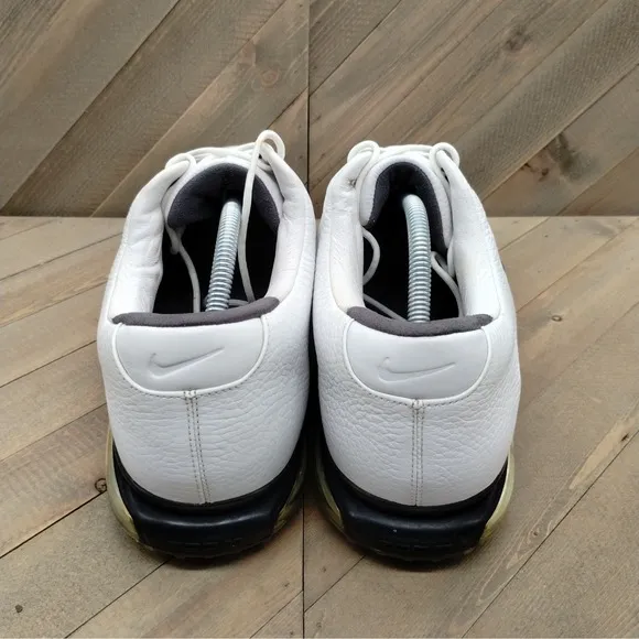 Nike Advance Carbon Fiber Golf Shoes Mens Size 13 White Golf Cleats Outdoors