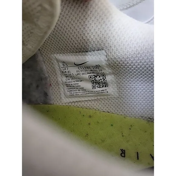 Nike Air Force 1 Crater CT1986 100 Women’s 9.5
