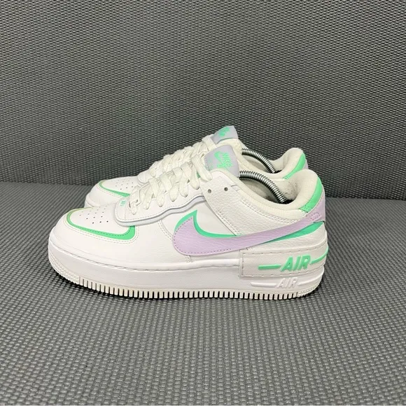 Nike Air Force 1 Low Shadow Infinite Lilac Football Grey Womens Sneakers Size 8