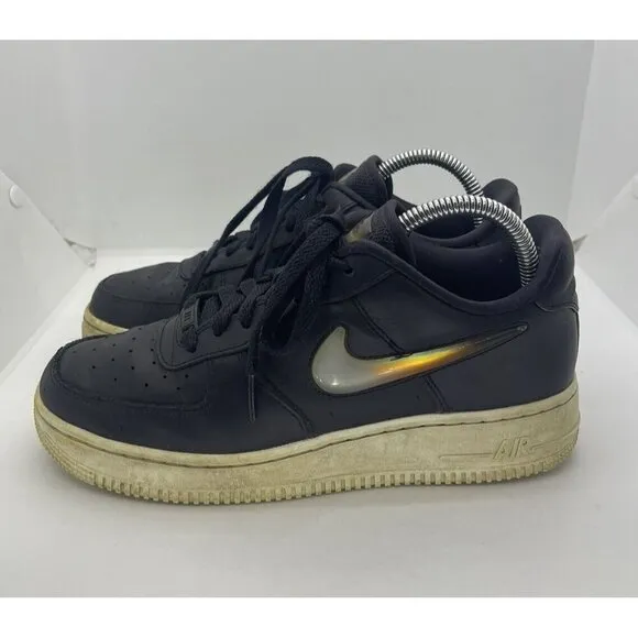 Nike Air Force 1 One Low Prem Jelly Swoosh Women' Low Top Shoes Sz 8 AH6827-004