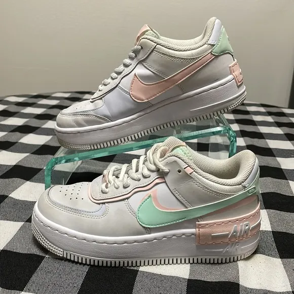 Nike Air Force 1 Shadow 'White Atmosphere Mint' Shoes Sneakers CI0919-117 Size 6