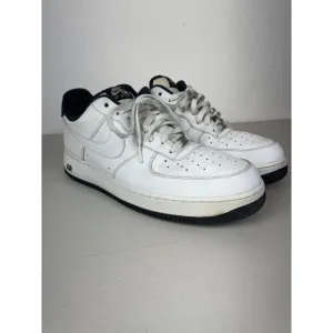 Nike Air Force 1 Shoes Men 13 Black White 2007 CD0884 100 Comfort Casual Classic