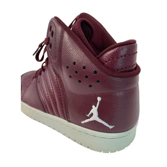 Nike Air Jordan  1 Flight 4  Maroon Sneakers Mens Size 9 US Athletic Shoes 7492
