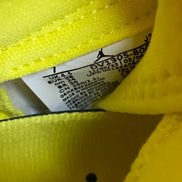 Nike Air Jordan 1 High Zoom Comfort 2 Womens Shoes Yellow DV1305-800 VNDS Size