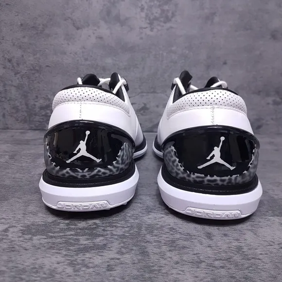 NIKE Air Jordan ADG 4 Golf Shoes Cleats Mens Size 14 White Black Cement Nby