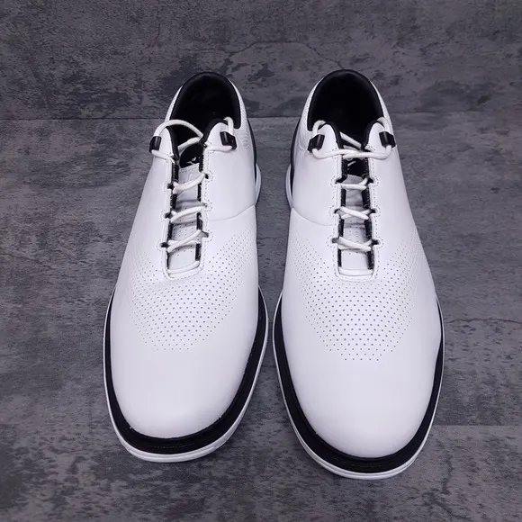 NIKE Air Jordan ADG 4 Golf Shoes Cleats Mens Size 14 White Black Cement Nby