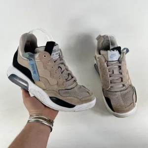 Nike Air Jordan MA2 Mushroom Sneakers Women's 8.5 Beige Lace Up Shoes CW5992-251