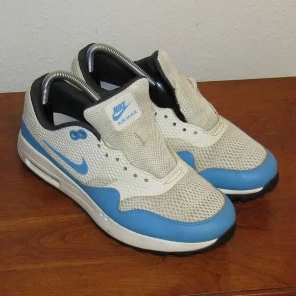 Nike Air Max 1 G Golf Shoes Spikeless CI7576-101 University Blue Men's Size 8