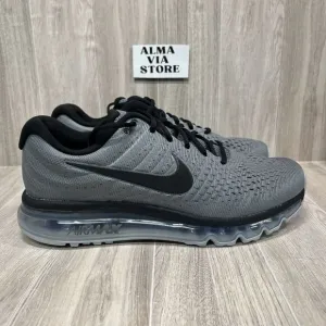 Nike Air Max 2017 Running Training Shoes Gray Black 849559-011 Men’s Size 9