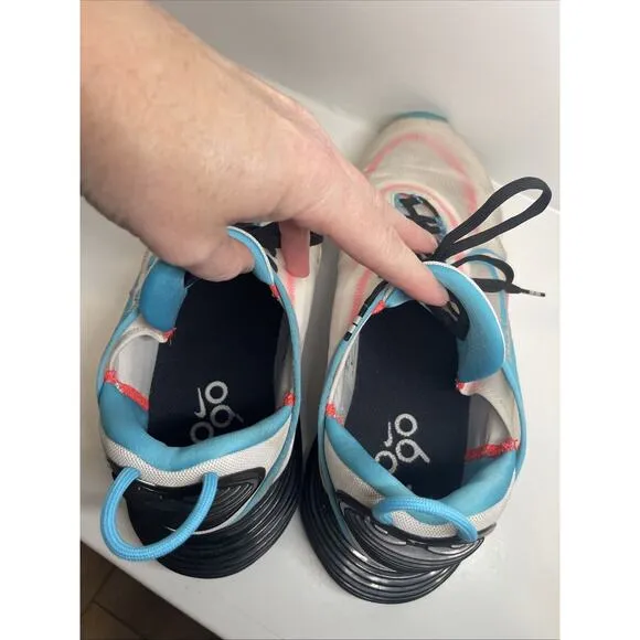 Nike Air Max 2090 Men’s Athletic Tennis Shoes Size 14 White Teal Pink CT6693-991