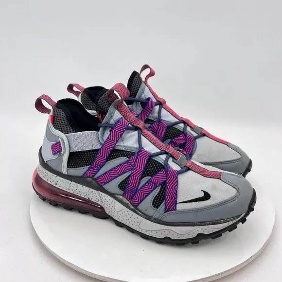 Nike Air Max 270 Bowfin Men Size 8 AJ7200-009 Cool Grey Black Concord Shoes