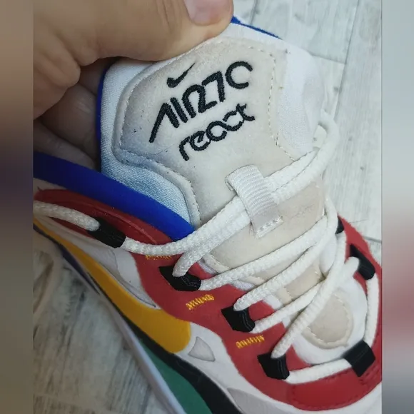 Nike Air Max 270 React Multicolor Sneakers Size 7