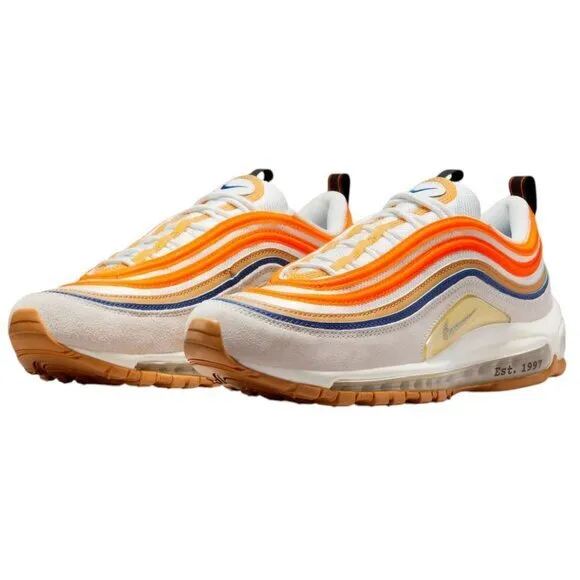Nike Air Max‎ 97 &quot; SE &quot;M. Frank Rudy&quot; Summit White DV2619-100 Men's Size 9 NWOT