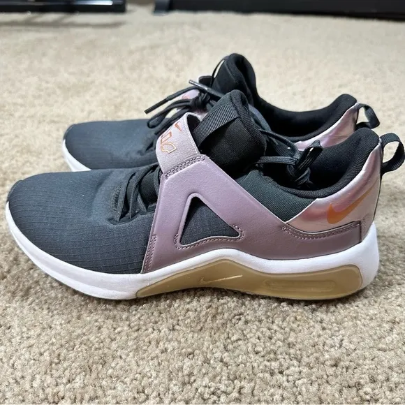 Nike Air Max Bella TR 5 Premium Women's Training Shoes Black Purple Size  9.5