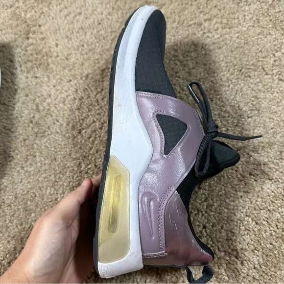 Nike Air Max Bella TR 5 Premium Women's Training Shoes Black Purple Size  9.5
