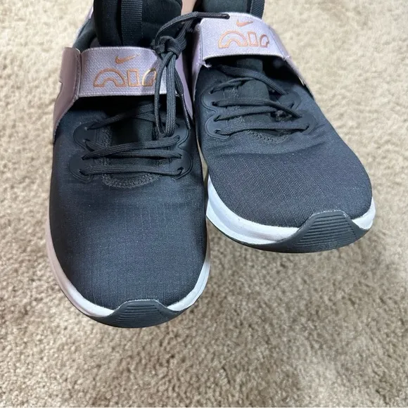 Nike Air Max Bella TR 5 Premium Women's Training Shoes Black Purple Size  9.5