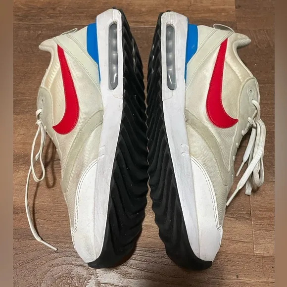 Nike Air Max Dawn red white blue sneaker tennis shoes mens size 12