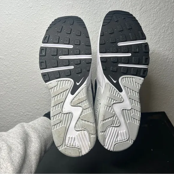 Nike Air Max Excee Sneakers Men’s Size 8 White Grey Black Tennis Shoes