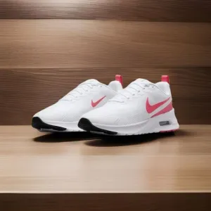 Nike Air Max Nuaxis Shoes Sneakers White Red Pink Womens Size 9.5 HF1233-100