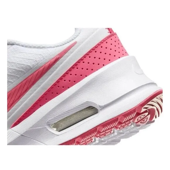 Nike Air Max Nuaxis Shoes Sneakers White Red Pink Womens Size 9.5 HF1233-100