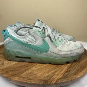 Nike Air Max Terrascape 90 Aura Washed Teal Mens Gray And Blue Size 10.5 Shoes