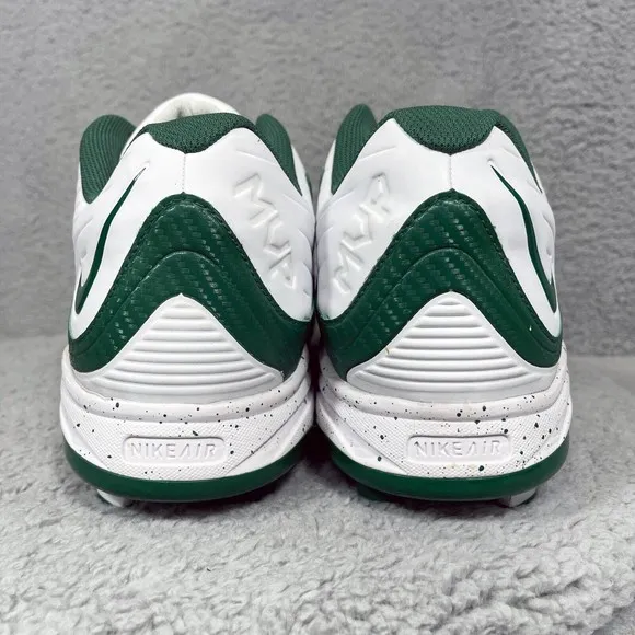 Nike Air MVP Baseball Mens Size 16 Baseball Cleats Shoes Green White