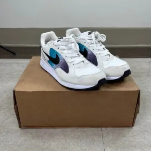 Nike Air Skylon 2 Clear Emerald Low Top Shoes Cream White Purple Blue Mens 10.5