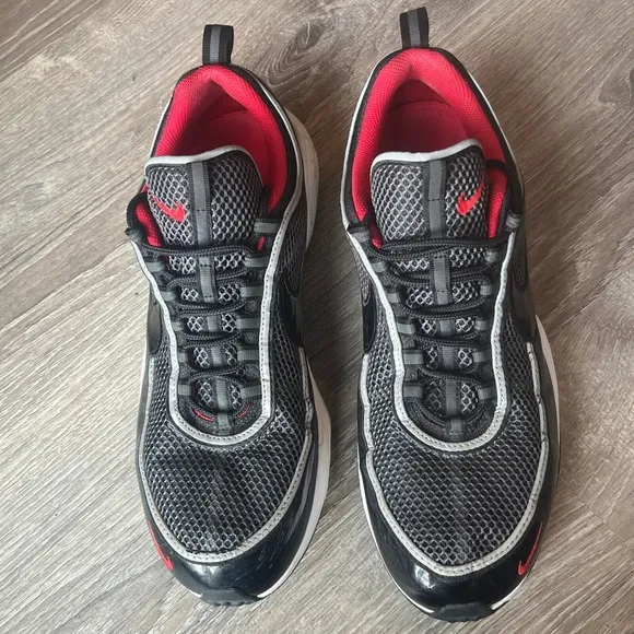 Nike Air Spiridon Gymnastics Training Shoes Black Red White Men 13 UK 12 EU 47.5