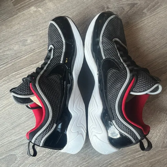 Nike Air Spiridon Gymnastics Training Shoes Black Red White Men 13 UK 12 EU 47.5