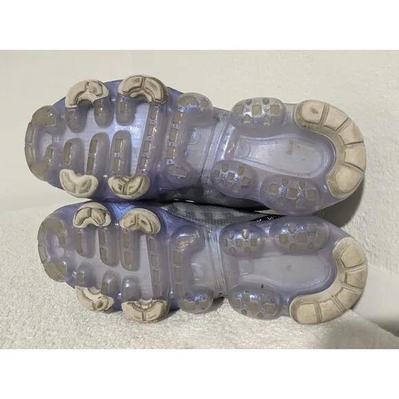 Nike Air Vapormax 2019 Women’s Football Grey Purple Sz 7 AR6632-023
