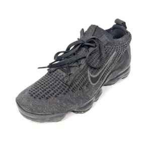 Nike Air VaporMax 2021 Flyknit Triple Black Tennis Shoes Size 8.5