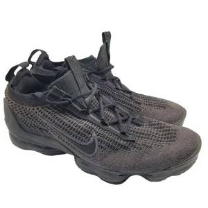 Nike Air Vapormax FK Flyknit 2021 Mens 9.5 Black Athletic Shoes DH4084-001